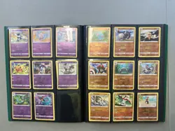 Pokemon Silver tempest Master set 75% finished-Binder Included 150+ cards - Image 1