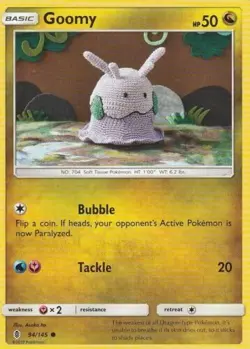 Goomy 94/145 Guardians Rising Common Pokemon Card NM/M - Image 1