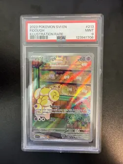 Pokemon Scarlet Violet Base Fidough 213/198 IR English Beautiful Card! - Image 1