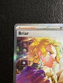 Pokemon TCG Briar 171/142 Sv07 Stellar Crown Holo Card NM Condition - Image 3