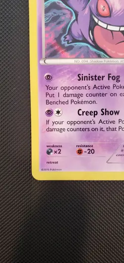 Gengar 35/83 XY Generations Pokemon TCG Holo Rare Card 60/162 - Image 5