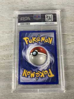1999 holographic 1st Edition Chansey (PSA 5 EX) Pokemon Card 3/102 - Image 2
