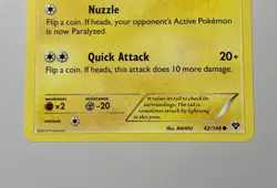 Pikachu 42/146 (LP) Regular XY Series: Base Set 2014 Pokemon Card - Image 5