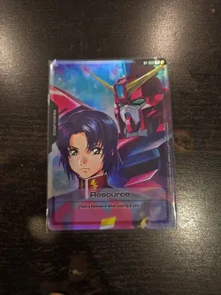 (English) Gundam Card Game RP-008 Promo Resource Card - Athrun Zala - Image 1