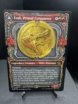 MTG March of the Machine Etali Primal Conqueror Showcase Regular Rare NM! - Image 1