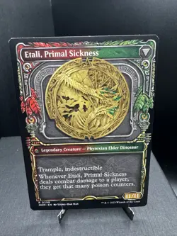 MTG March of the Machine Etali Primal Conqueror Showcase Regular Rare NM! - Image 2