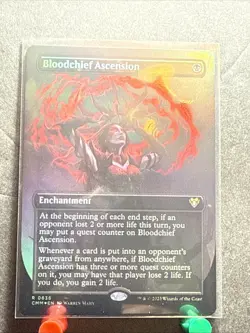 Bloodchief Ascension (Borderless) Commander Masters Foil - Image 2