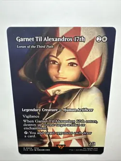 Garnet Til Alexandros 17th - Loran of the Third Path (Showcase) FF MTG NM - Image 2