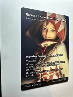 Garnet Til Alexandros 17th - Loran of the Third Path (Showcase) FF MTG NM - Image 4