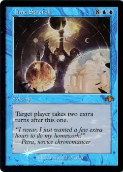 Time Stretch NM/M* FOIL RETRO Dominaria Remastered ENGLISH 294 -UnltdCards - Image 1