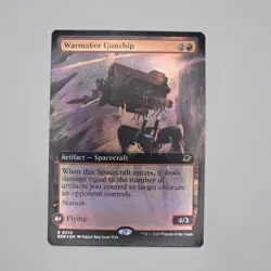Warmaker Gunship (Extended Art) Foil - EOE #339 Rare - NM Edge of Eternities - Image 3