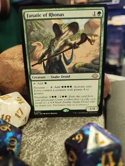 MTG Fanatic of Rhonas - Regular - Modern Horizons 3 #0152 - Image 1