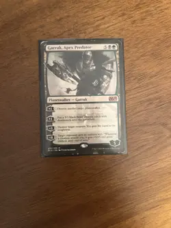 Garruk, Apex Predator Core Set 2015 M15 MTG Mythic Rare. NM. Tyler Jacobson. - Image 1