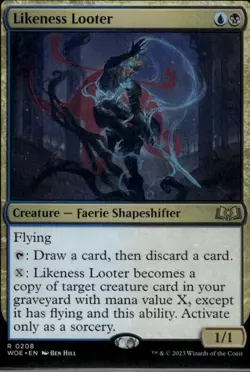 Likeness Looter R Wilds of Eldraine 208 NM - Image 1