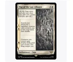 MTG War of the Last Alliance #0036 (NM) The Lord of the Rings Regular - Image 1