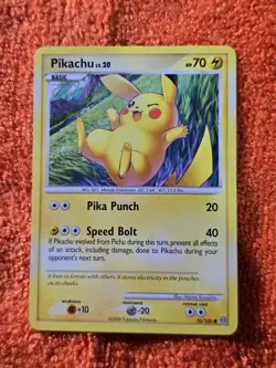 2008 Pokemon Diamond and Pearl Stormfront #70 Pikachu, C, NF/H, cd8 - Image 1