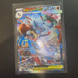 Pokemon Mega Evolutions Mega Lucario EX SIR 179/132 NM/M Pack Fresh FAST SHIP - Image 1