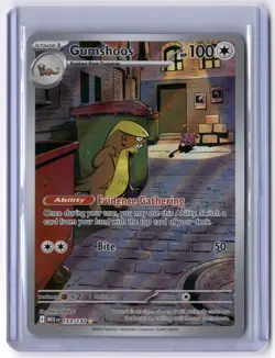 Gumshoos 153/132 Illustration Rare Pokemon Mega Evolution NEAR MINT! - Image 1