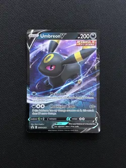 Umbreon V SWSH203 Sword & Shield Black Star Promos Ultra Rare Holo Pokemon NM - Image 1