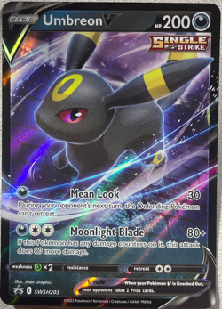 Umbreon V Black Star Promo - SWSH203 - Sword & Shield Pokemon 2022 - Image 1