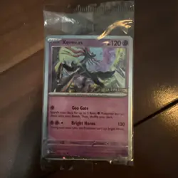 Pokemon Mega Evolution 2025 - Xerneas 2025 Bestbuy Stamped Promo Sealed - Image 1