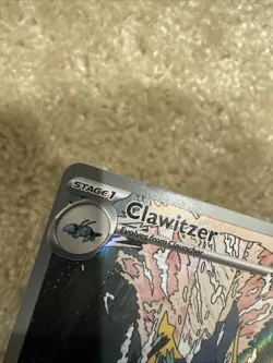 Clawitzer 141/132 Pokemon Mega Evolution Illustration Rare - Image 3