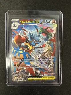 Pokemon TCG: Mega Lucario Ex 179/132 - Mega Evolutions - SIR - Image 3