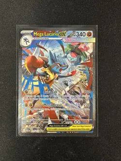 Pokemon TCG: Mega Lucario Ex 179/132 - Mega Evolutions - SIR - Image 4