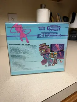 Pokemon Center TCG Sword & Shield-Fusion Strike Elite Trainer Box SEALED - Image 3