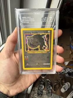 Pokemon Neo Destiny 2002 Shining Steelix #112 Tag 7 - Image 1