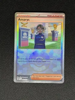 Pokemon TCG AMARYS 093/131 SV Prismatic Evolutions Pokeball - Image 1