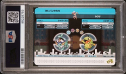READ PSA 9 MINT POKEMON e-BATTLE FIRERED LEAFGREEN A017 SWIMMER BRADEN BLASTOISE - Image 2