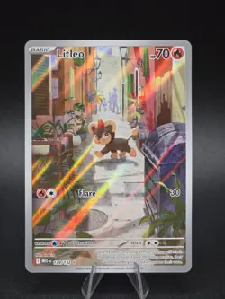 2025 Pokemon TCG Mega Evolution - Litleo #139/132 - NM - Image 1