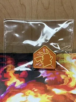2025 Pokemon World Championships Anaheim Pin Trader Pikachu Promo Pin - Image 1
