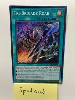 Tri-Brigade Roar Super Rare CYAC-EN053 (LP 1st Ed) - Image 1
