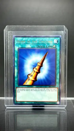 YuGiOh! - Horn Of The Unicorn SRL-EN054 Rare 25th Anniversary Edition Near Mint - Image 3