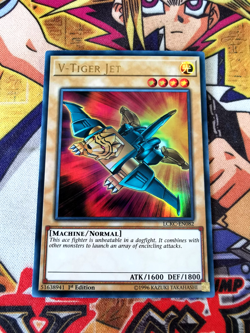 V-Tiger Jet lckc-en082 1st Edition (VLP/LP) Ultra Rare Yu-Gi-Oh! - Image 1