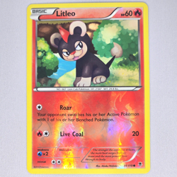 Litleo 11/119 XY Phantom Forces Reverse Holo Common Pokemon Card TCG English NM - Image 1