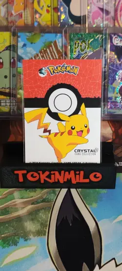 Eevee #133 Crystal Stained glass Holo Peru Card - Image 2