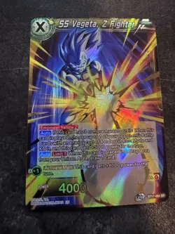 SS Vegeta Z Fighter BT17-084 SR Foil Dragon Ball Super Card Game | NM - Image 1
