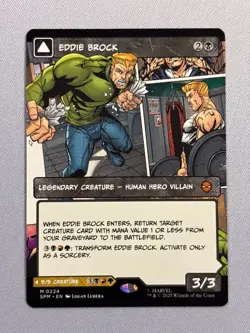 Eddie Brock (Borderless) - Marvel's Spider-Man (SPM) - MTG - Image 1