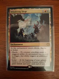 Windcrag Siege Tarkir: Dragonstorm Regular NM MTG - Image 1