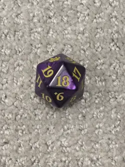MTG Throne of Eldraine D20 Bundle Oversized Life Counter Dice Die - Image 2