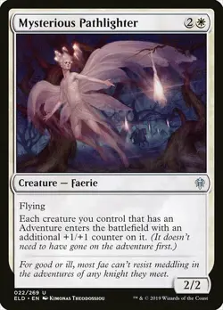 1x Mysterious Pathlighter - NM English MTG -Throne of Eldraine - Image 1