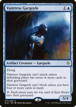 1x Vantress Gargoyle - NM English MTG -Throne of Eldraine - Image 1