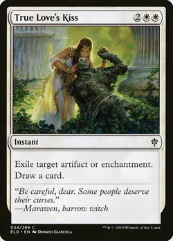1x True Love's Kiss - NM English MTG -Throne of Eldraine - Image 1