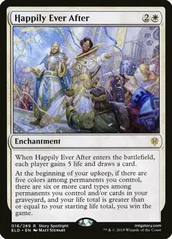 1x Happily Ever After - NM English MTG -Throne of Eldraine - Image 1