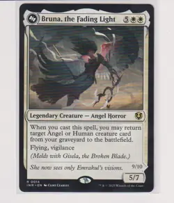 Bruna, the Fading Light MTG INR #14 Angel Horror Meld Rare 2025 NM🔥 - Image 1