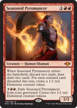 Seasoned Pyromancer - Modern Horizons - NM/LP - Magic the Gathering MTG - Single - Image 1