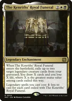 2x The Kenriths' Royal Funeral MAT NM MTG - Image 1